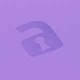 VaultX Exo-Tec Zip Binder Just Purple 9 Pocket