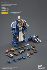 Joytoy warhammer 40k figurine ultramarines primaris company champion frère parnaeus