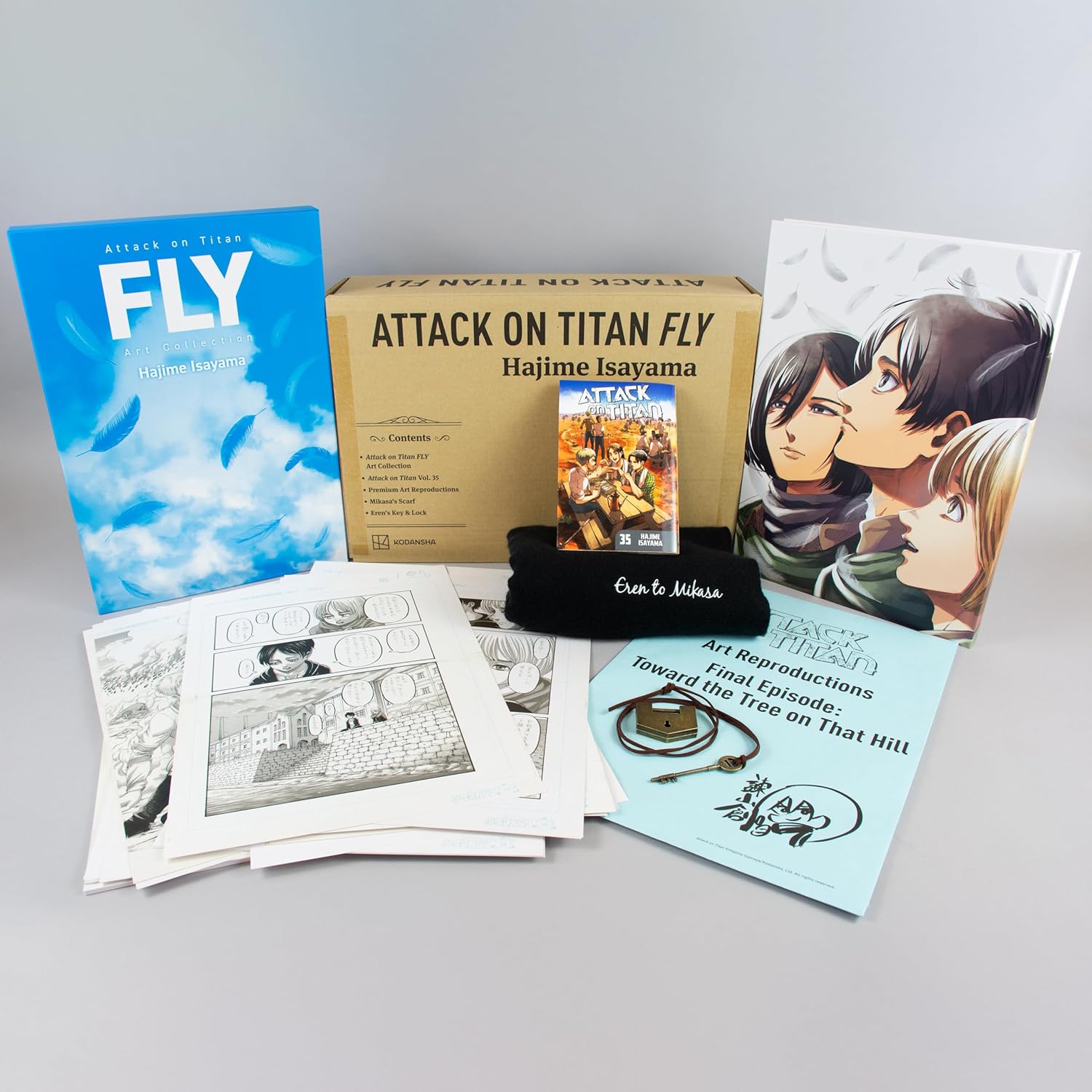 Attack on Titan Volume 35 FLY Collector's Box Set – Travelling Man UK