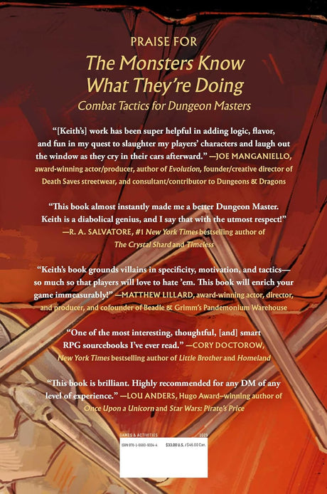 Making Enemies: Monster Design Inspiration for Tabletop Roleplaying Games Hardcover