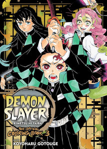 Demon Slayer Coloring Book 3