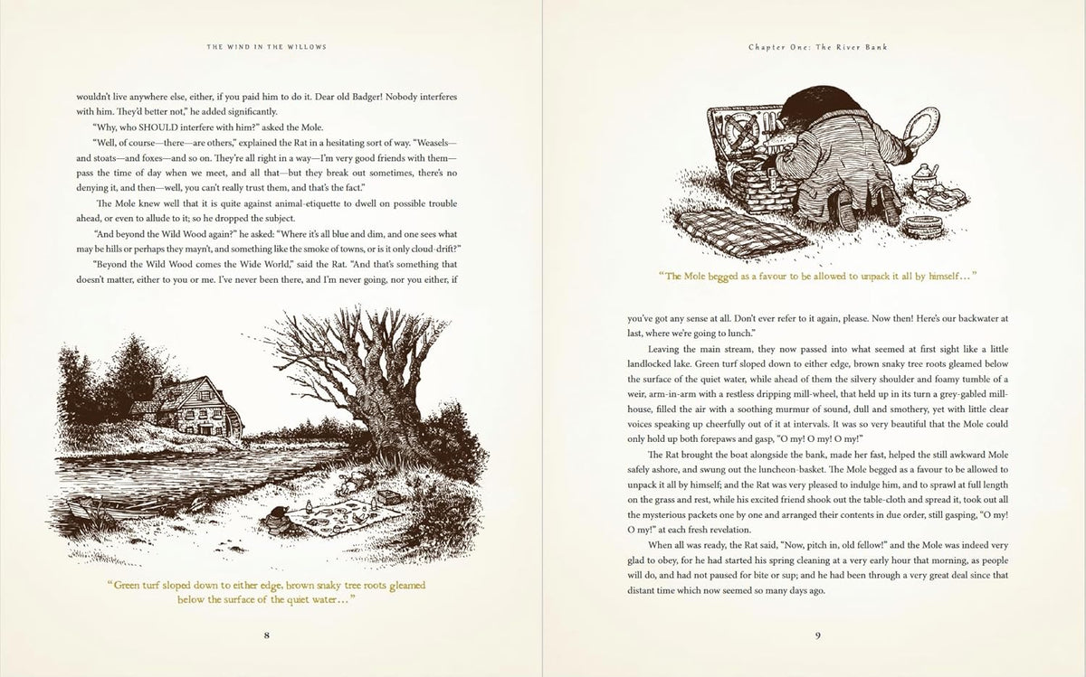 The Wind in the Willows: With Illustrations by David Petersen