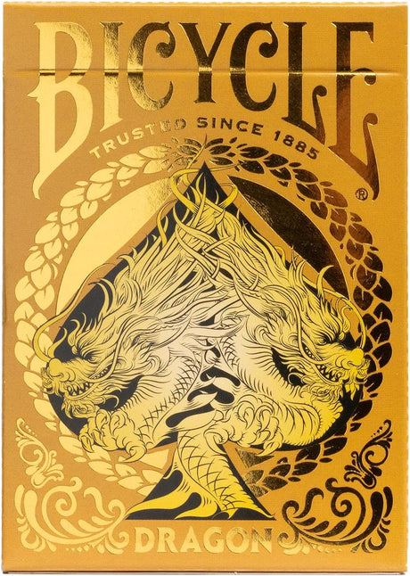 Bicycle Gold Dragon Playing Cards