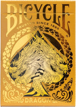 Load image into Gallery viewer, Bicycle Gold Dragon Playing Cards