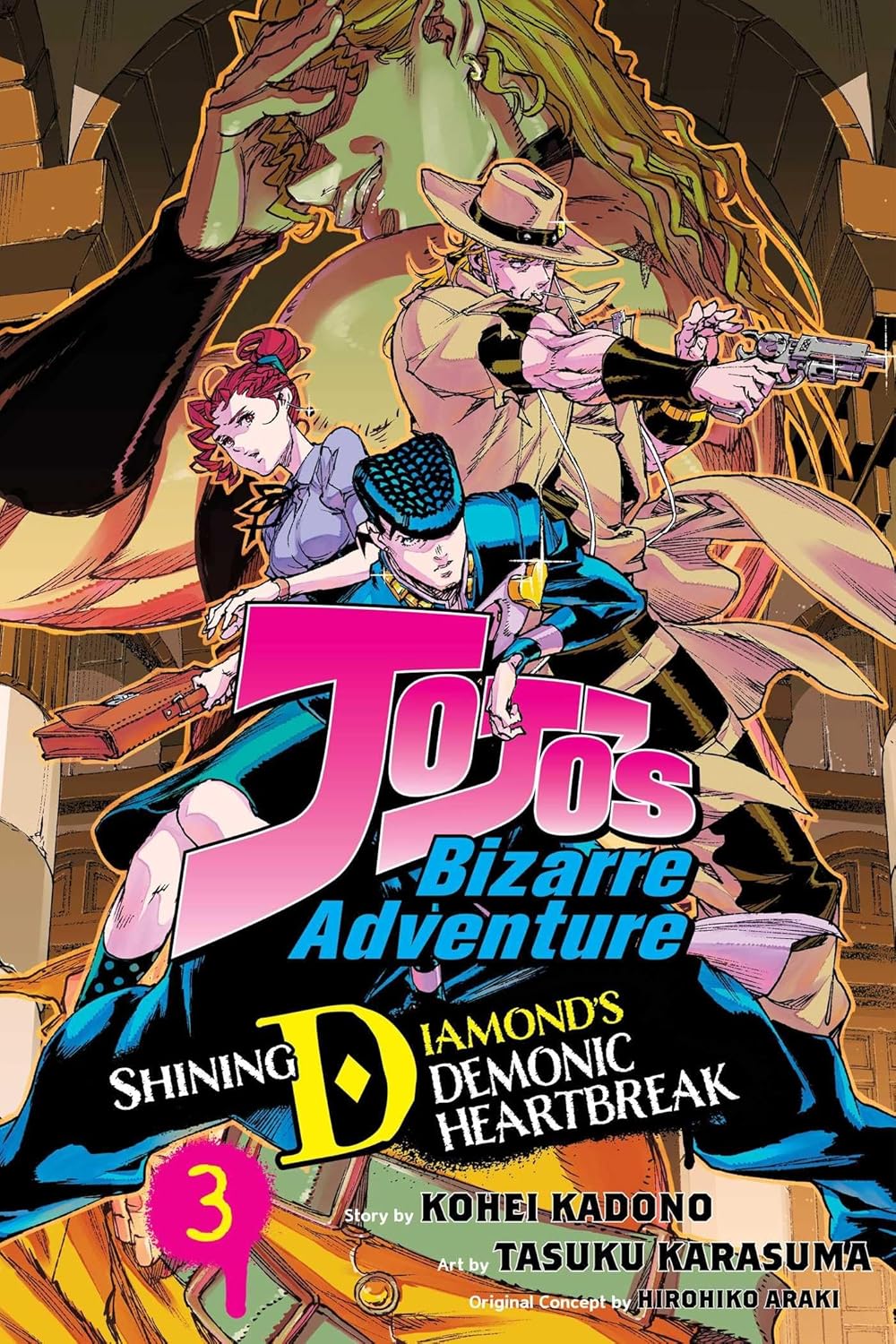 Jojo's Bizarre Adventure: Shining Diamond's Demonic Heartbreak Volume 3