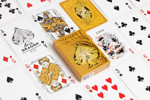 Bicycle Gold Dragon Playing Cards