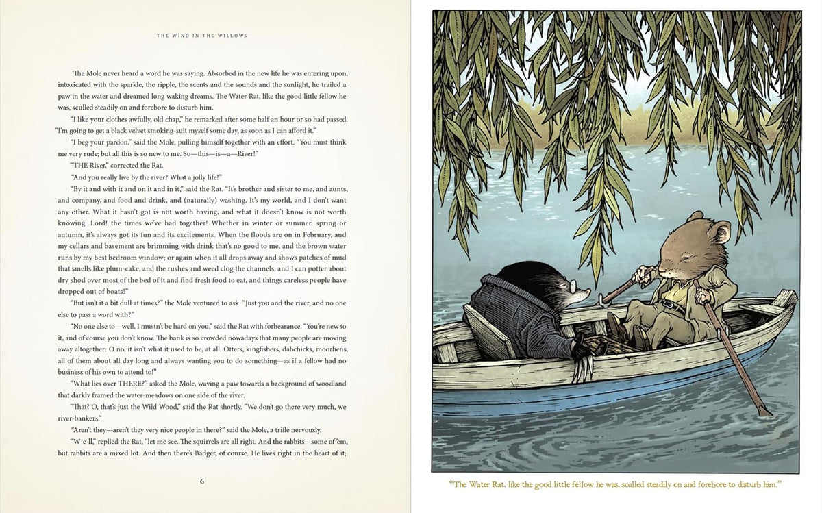 The Wind in the Willows: With Illustrations by David Petersen