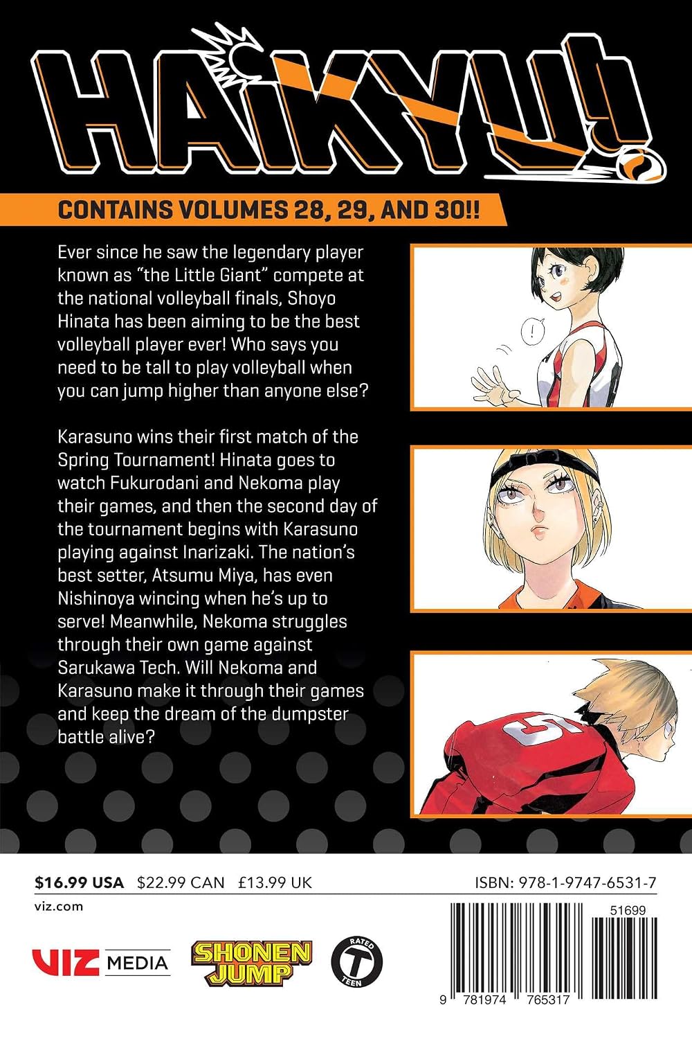 Haikyu!! 3-in-1 Volume 10