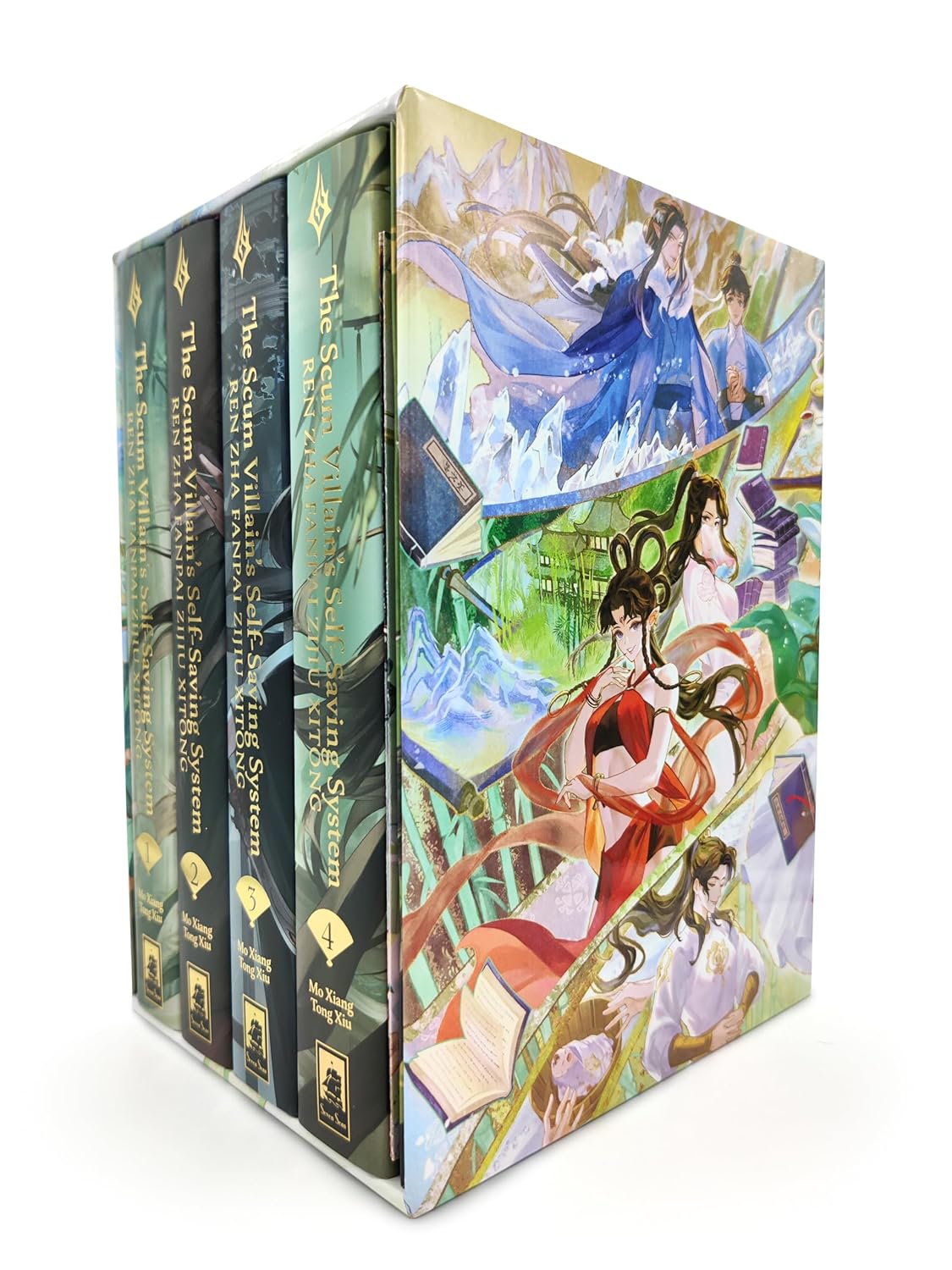The Scum Villain’s Self-Saving System: Ren Zha Fanpai Zijiu Xitong Deluxe HC Novel Box Set