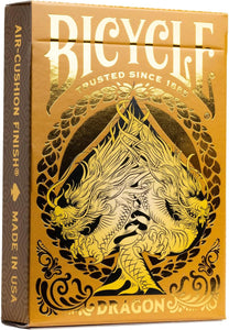 Bicycle Gold Dragon Playing Cards