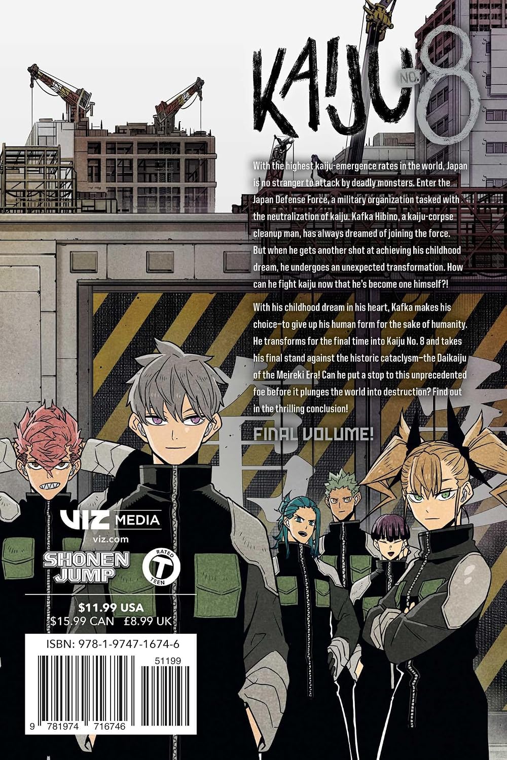 Kaiju No. 8 Volume 16