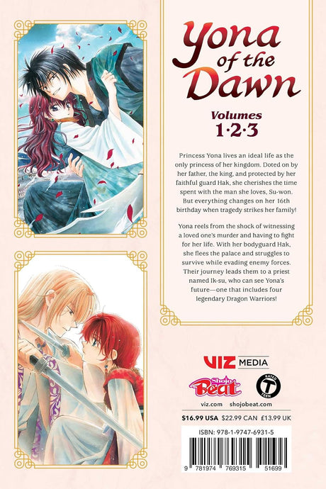 Yona of the Dawn 3-in-1 Edition Volume 1