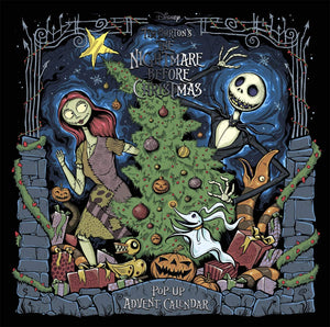 Disney Tim Burtons The Nightmare Before Christmas Pop-up-bog og adventskalender