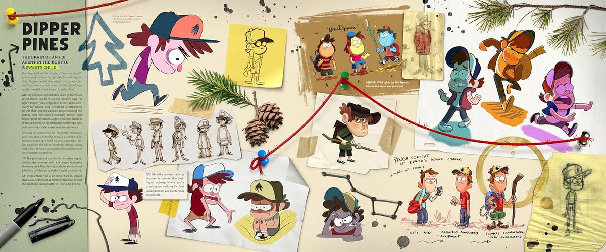 The Art of Gravity Falls