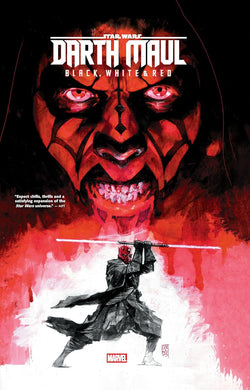 Star Wars Darth Maul Black, White & Red Treasury Edition