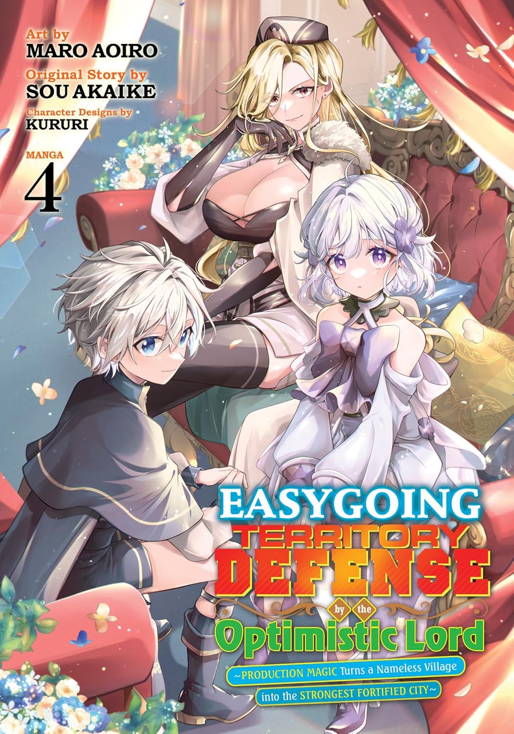Easygoing Territory Defense by the Optimistic Lord: Production Magic Turns a Nameless Village into the Strongest Fortified City Volume 4 Manga