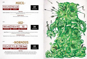 The Düngeonmeister Random Monster Generator: A Mix-and-Match RPG Flipbook