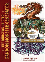 Load image into Gallery viewer, The Düngeonmeister Random Monster Generator: A Mix-and-Match RPG Flipbook