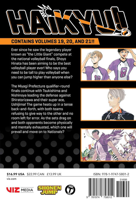 Haikyu!! 3-in-1 Volume 7