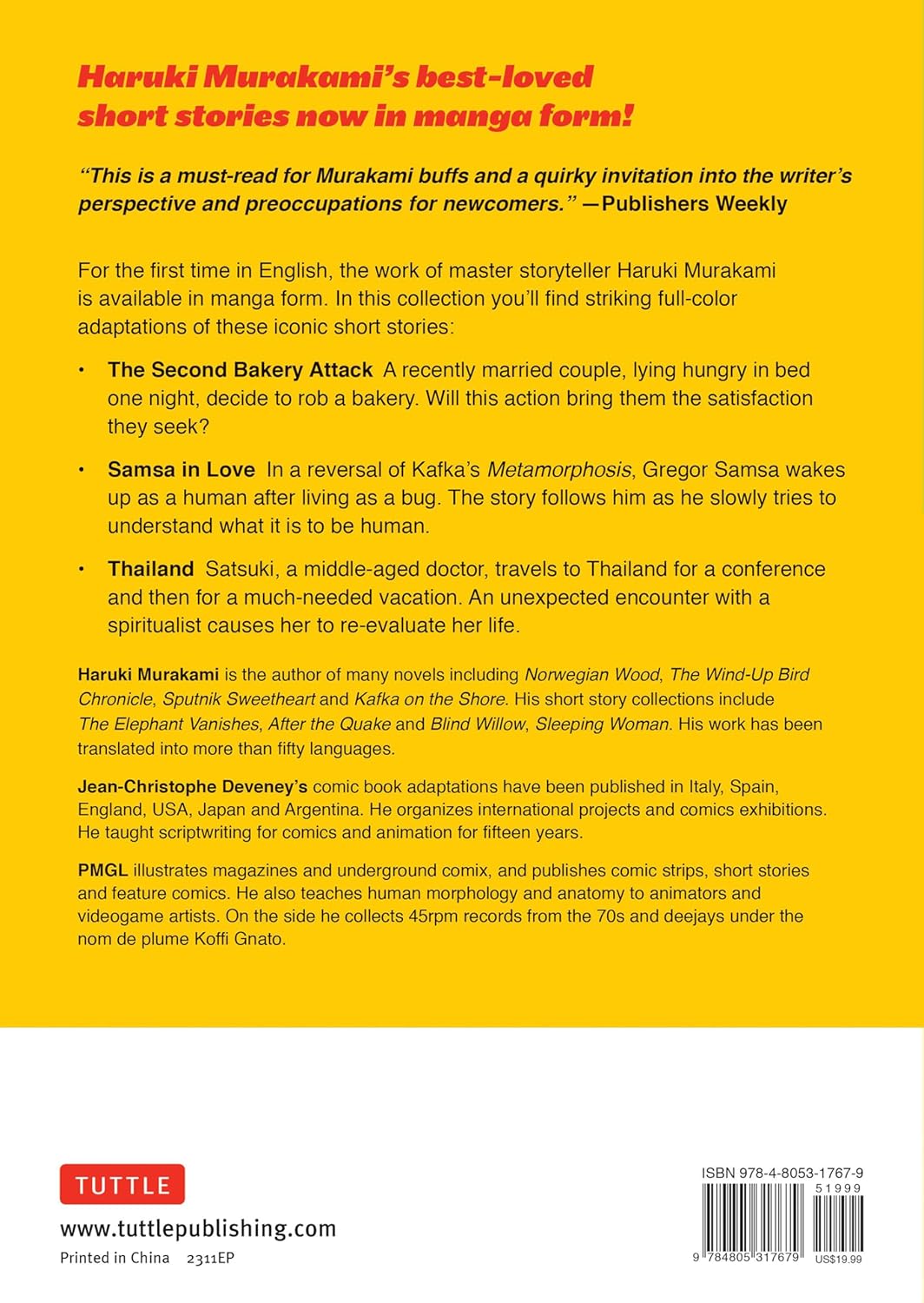 Haruki Murakami Manga Stories Volume 2