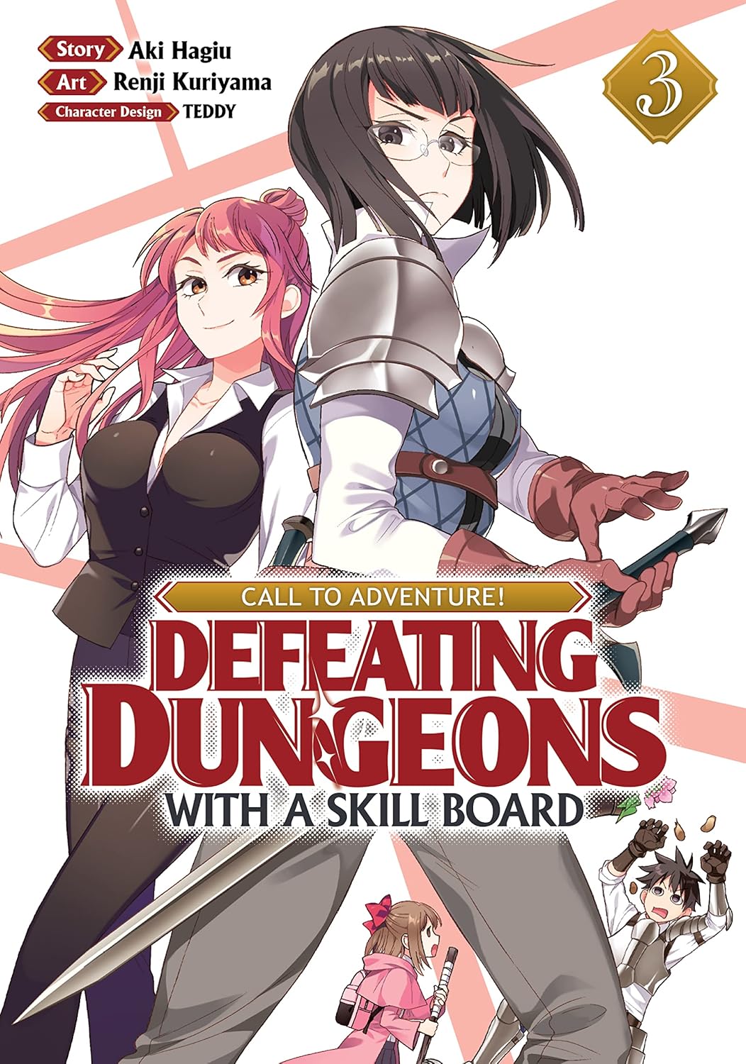 CALL TO ADVENTURE! Defeating Dungeons with a Skill Board Manga Volume 3