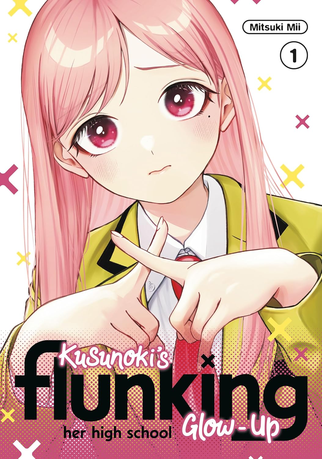 Kusunoki's Flunking Her High School Glow-Up Volume 1