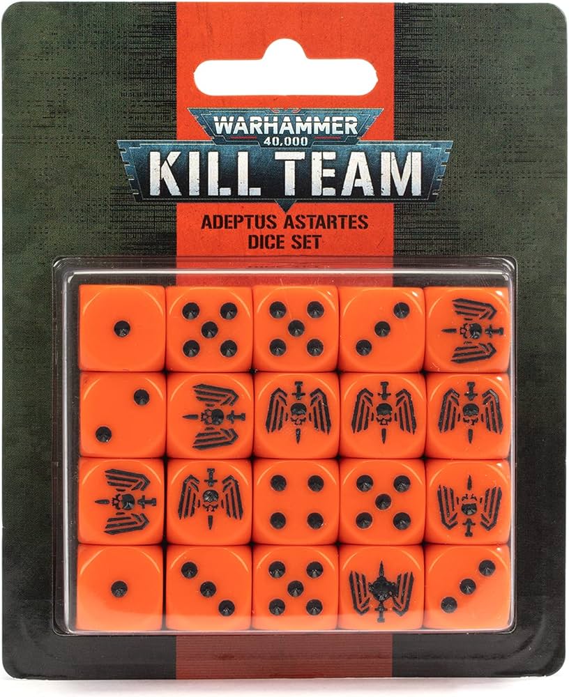 Kill Team Adeptus Astartes Dice Set