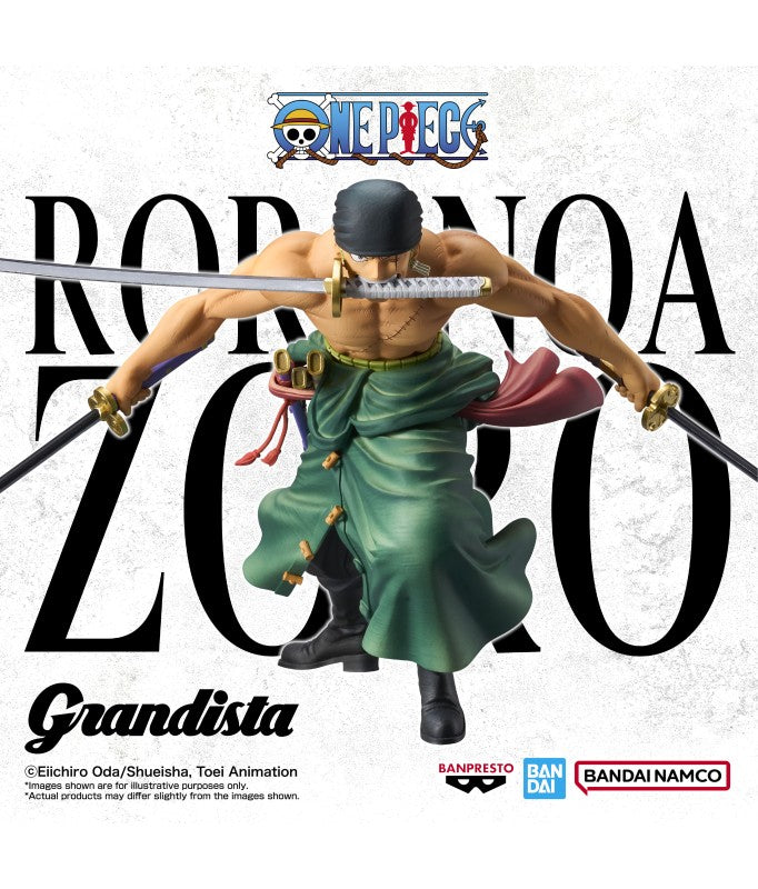 One Piece Grandista Roronoa Zoro Banpresto Figure