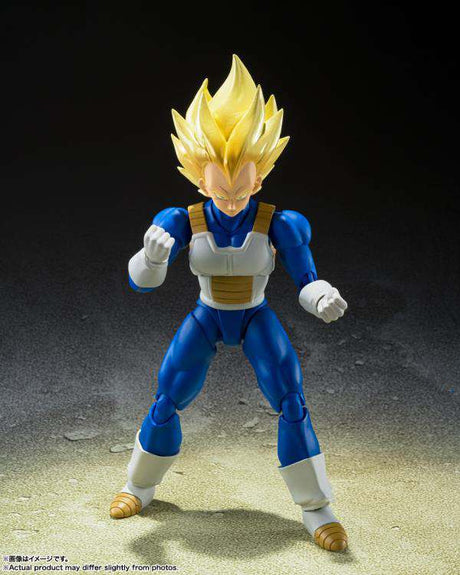 Dragon Ball Z Super Saiyan Vegeta Awakened Blood S.H.Figuarts