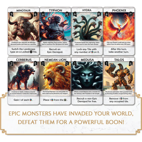 Pantheum: Monsters & Mandates Expansion