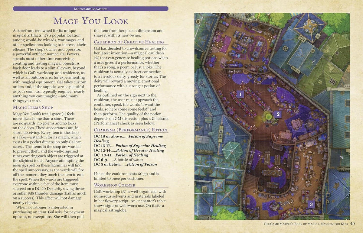 The Game Master's Book of Magic & Mayhem for Kids!