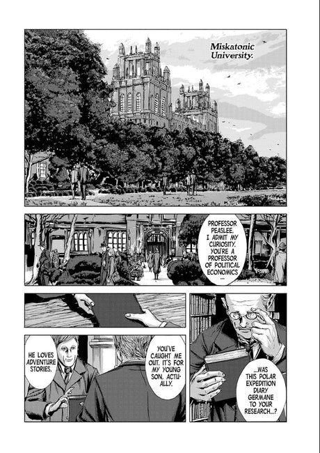 H.P. Lovecraft's The Shadow Out of Time Manga