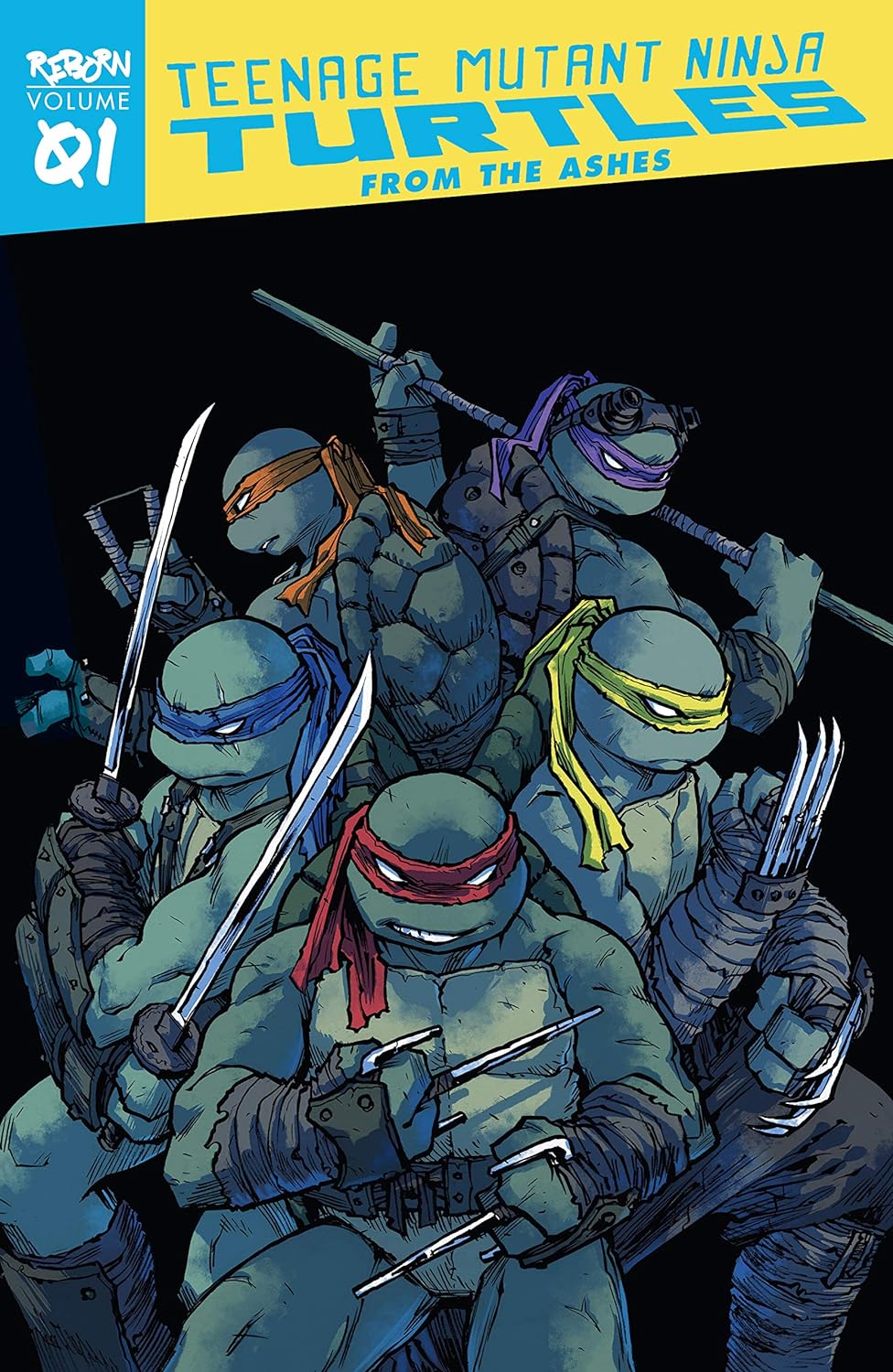 Teenage Mutant Ninja Turtles Reborn Volume 1