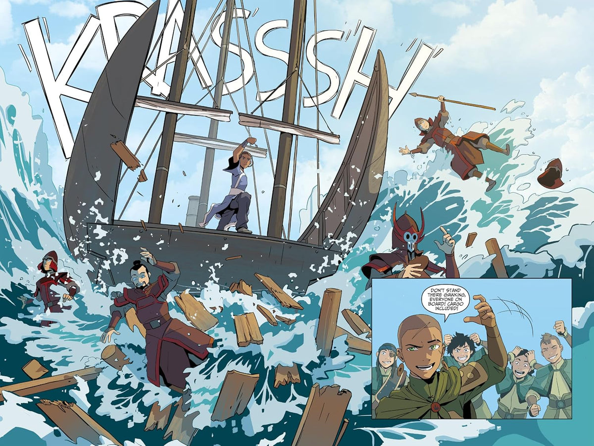 Avatar The Last Airbender Team Avatar Treasury Omnibus
