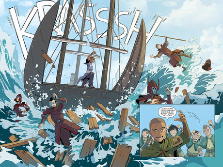 Avatar The Last Airbender Team Avatar Treasury Omnibus