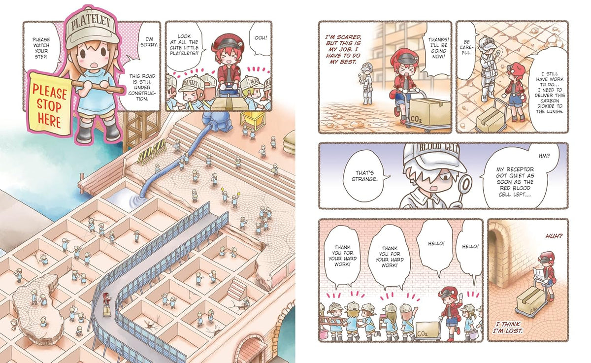 Cells At Work! Picture Book Volume 1
