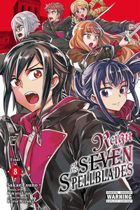 Reign of the Seven Spellblades Manga Volume 8