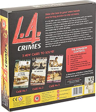 Load image into Gallery viewer, Detective: A Modern Crime Board Game L.A. Crimes Expansion