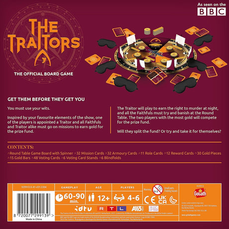 The Traitors - Official Board Game