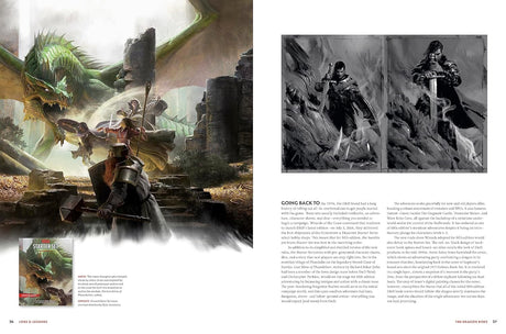 The Art of Fifth Edition Dungeons & Dragons: Lore & Legends