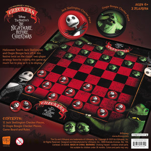 Nightmare Before Christmas: Jack vs. Oogie Boogie Checkers