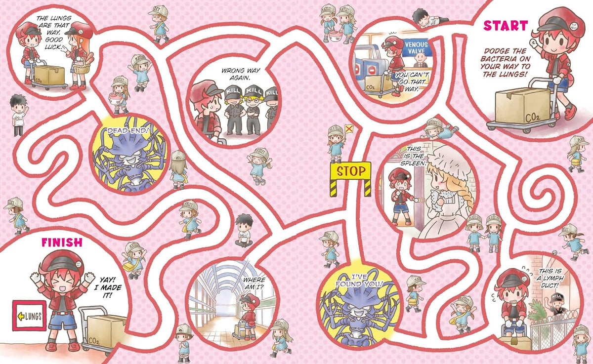 Cells At Work! Picture Book Volume 1