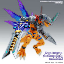 Laden Sie das Bild in den Galerie-Viewer, Digimon Figure-Rise Standard Amplified Metalgreymon Vaccine Model Kit