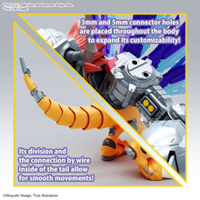 Laden Sie das Bild in den Galerie-Viewer, Digimon Figure-Rise Standard Amplified Metalgreymon Vaccine Model Kit