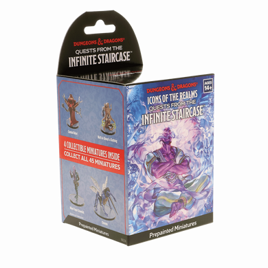 D&D Icons of the Realms Quests from the Infinite Staircase (Set 33) Miniatures Booster