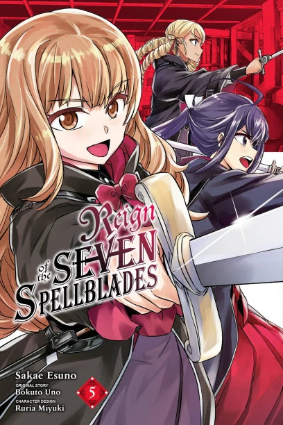 Reign of the Seven Spellblades Manga Volume 5