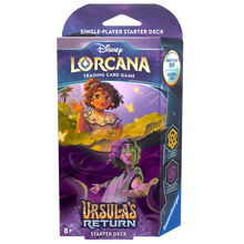 Ladda in bild i Gallery viewer, Disney Lorcana TCG: Ursula's Return Mirabel & Bruno (Amber / Amethyst) Starter Deck