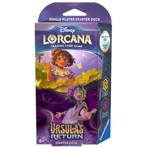 Disney Lorcana TCG : Le retour d'Ursula Mirabel et Bruno (Ambre/Améthyste) Starter Deck