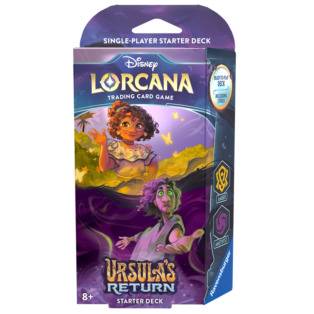 Disney Lorcana TCG: Ursula's Return Mirabel & Bruno (Amber / Amethyst) Travelling Man UK Disney Lorcana TCG: Ursula's Return Mirabel & Bruno (Amber / Amethyst) Travelling Man UK