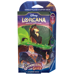 Disney Lorcana TCG: Shimmering Skies Starter Scar & Kronk (Emerald/Steel)
